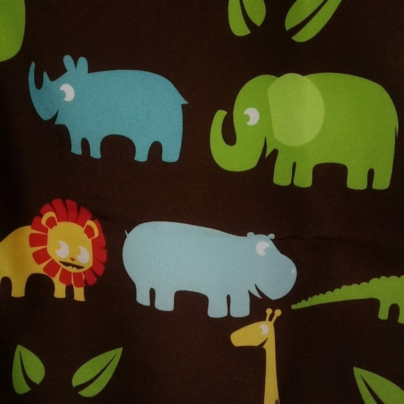 9 Circo animal print shower curtain - Picture 4 of 6